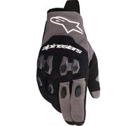Guanti da motocross Alpinestars PRO-DURA neri e grigi 2XL