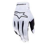 Guanti da motocross Alpinestars Radar grigio chiaro-nero S