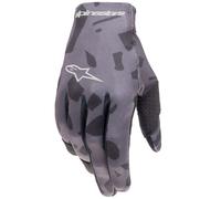 Guanti da motocross Alpinestars Radar Kids Grigio mimetico-nero XS