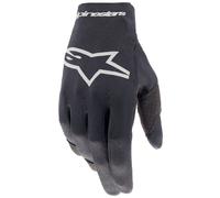 Guanti da motocross Alpinestars Radar Kids Nero-Argento 2XS
