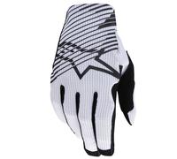 Guanti da motocross Alpinestars Radar Pro bianchi L