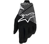 Guanti da motocross Alpinestars Radar Pro neri-bianchi XL