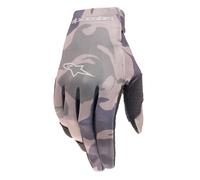 Guanti da motocross Alpinestars Radar verde mimetico-marrone M