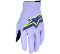 Guanti da motocross Alpinestars Supertech MX lavanda-viola-giallo S