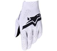 Guanti da motocross Alpinestars Supertech MX lilla chiaro-nero S
