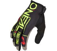 Guanti da motocross Oneal Mayhem Nanofront Attack, nero/giallo, L
