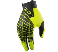 Guanti da motocross Shot Core Max giallo fluo 10