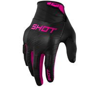 Guanti da motocross Shot Drift Onyx rosa 12