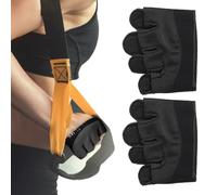 Guanti da palestra da donna, guanti da allenamento | Guanti da ciclo a mezzo - Forniture per l'allenamento portatile, accessori per esercizi traspiranti per uomo, donna