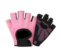 Guanti Da Palestra Estate Donna Uomo Silicone Antiscivolo Resistente al sudore Traspirante Fitness Sport Outdoor Bike Guanti mezze dita Palestra Potenza Guanto da bicicletta Per l'esercizio fisico e i