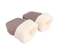 Guanti da passeggino, spessi e antivento, per genitori e caregiver, morbidi e confortevoli, guanti invernali per il freddo, guanti scaldamani per passeggino, viaggi, attività all'aperto, passeggiate e