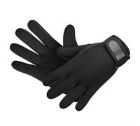 Guanti da pesca e immersioni, 1 5 mm in neoprene con protezione termica, antiscivolo, resistenza ai raggi UV e cinturino da polso elastico per attività acquatiche (S blu)