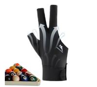 Guanti da piscina Biliardo | Guanti da tavolo da biliardo | 3 dita Guantess segnale piscina traspirante, guanti sportivi segnaletica per il tiratore per mano sinistra o destra