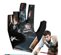 Guanti da piscina per la mano sinistra, guanti da biliardo regolabili | Guanti da piscina traspiranti mano sinistra - Guanti da biliardo e senza scivolare per padre, fidanzato, zio, vicina