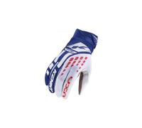 Guanti da pista kenny blu e rosso