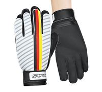 Guanti da Portiere,1 Paio Guanti Portiere Giovanili - Accessori Sportivi Calcio Imbottiti Traspiranti per Allenamento Scuola Competizioni