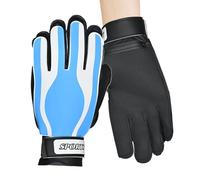 Guanti da Portiere,1 Paio Guanti Portiere Giovanili - Amortizzazione Imbottiti Calciatore Allenamento Attrezzatura Pratica Scuola Campionati