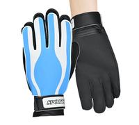 Guanti da Portiere | 1 Paio Guanti Portiere Giovanili,Amortizzazione Imbottiti Calciatore Allenamento Attrezzatura Pratica Scuola Campionati