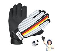 Guanti da Portiere, 1 Paio Guanti Portiere Giovanili, Regolabili Accessori Sportivi per Allenamento Partite Tornei Scuola