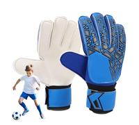 Guanti da portiere da calcio, antiscivolo, con protezione per le dita, guanti da calcio con palmo con presa forte, guanti da portiere per allenamento, partite e protezione, guanti da portiere durevoli
