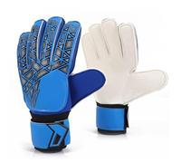 Guanti da portiere da calcio, guanti da portiere per bambini, guanti da portiere antiscivolo, con protezione per le dita, guanti da portiere con manici forti, palme, guanti da calcio in lattice
