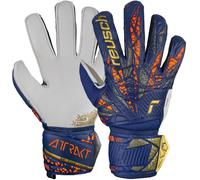 Guanti da portiere per bambini Reusch Attrak Grip Bleu Dimensione 8