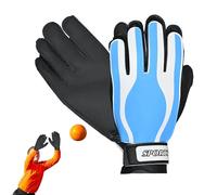 Guanti Da Portiere Per Bambini | 1 Paio Guanti Portiere Giovanili,Attrezzatura Allenamento Calcio Con Assorbimento Urti Per Campionati Tornei Partite