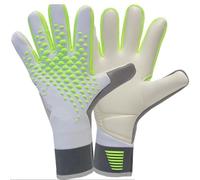 Guanti da portiere per uomini e ragazzi, presa forte, antiscivolo e traspiranti, protezione per il polso per allenamento e partite, perfetti per giocatori di calcio adulti e giovani