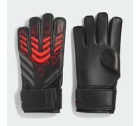 Guanti da portiere Predator Training Junior Black / Black / Lucid Red 4 1/2