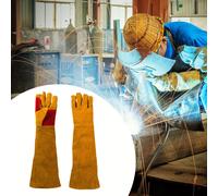 Guanti da saldatura multifunzionali professionali a manica lunga per forno,