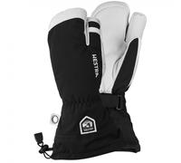 Guanti da sci a 3 dita Hestra Army Leather Heli, nero 10 Sort