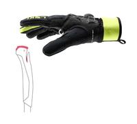 Guanti da sci di fondo Leki PRC Boa Shark (nero giallo neon) S (7)
