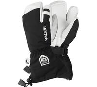Guanti da sci Hestra Army Leather Heli a 3 dita, junior, nero 5