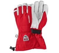 Guanti da sci Hestra Army Leather Heli, rosso 7 Rød