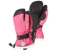 Guanti da sci Hestra Gauntlet a 3 dita, junior, rosa 4 Pink