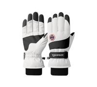Guanti da sci impermeabili, guanti da sci invernali,1 paio di guanti da sci sportivi caldi Screen Touch - Hands freddo attraverso il riscaldatore a mano antiscivolo design palma in silicone