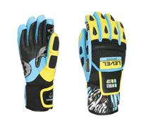 Guanti da Sci Level Worldcup JR CF Giallo-Blu : 7