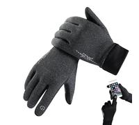 Guanti da sci per neve, guanti da ciclismo da uomo, guanti termici con touch screen guanti da corsa a freddo, guanti riflettenti e caldi per scrivere per la corsa,