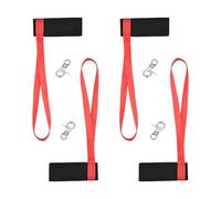 Guanti da sci regolabili, fasce da polso per guanti da sci, cinghie elastiche di sicurezza, 4 cordini da polso, manette da sci anti-smarrimento, guanti sportivi per snowboard e sci O