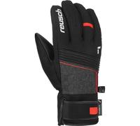 Guanti da sci REUSCH Louis R-TEX XT (nero/nero mélange/rosso fuoco) 9