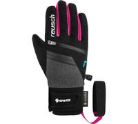 Guanti da sci REUSCH Travis GORE-TEX (nero / mélange nero / rosa luminoso) Junior 6