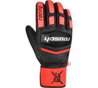 Reusch Worldcup Warrior Team - Guanti da dita per adulti, caldi, antivento, extra traspiranti