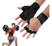 Guanti da sollevamento, Guanti da allenamento per uomo Robusto supporto per | Guanti da palestra avvolgenti per i polsi per l'allenamento in palestra con la bici