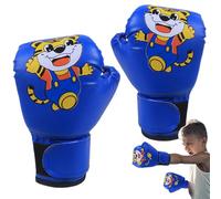Guanti da sparring per bambini, guantoni da boxe per giovani - Guanti da boxe da allenamento in pelle PU traspirante, modello cartone animato - da allenamento per sacco da, cuscinetti per