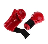 Guanti da sparring per bambini, per taekwondo, mmA, protezione per le mani, rosso, S