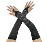 Guanti Da Sposa Danzanti Per La Festa Natale Fornitura Senza Dita Elastica Per Le Opere Protettive Traspiranti