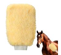 Guanti da toilette per - Guanto detergente comodo per bagno equino - Accessorio per animali domestici di medie e grandi dimensioni come gatti cani e coniglietti e altri animali