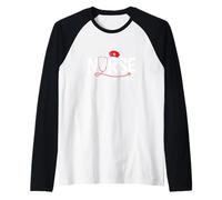 Guanti di gomma per infermiere Maglia con Maniche Raglan