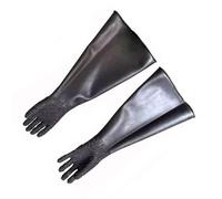 Guanti di mobile sabblast, guanti blaster sabbia di sabbia per sabbiatura abrasiva mobile abrasivo One pair of pellet gloves (diameter 200mm) Sandblasting gloves