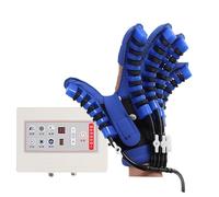 Guanti Di Riabilitazione Robot Con Allenatrice Di Funzione Della Mano, Attrezzatura Di Recupero Per Paziente Emiplegia Da Ictus Da Artrite(Right,Large)